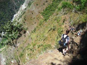 Trail to Machu Picchu Peru