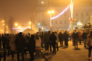 New Years eve celebration Arad Romania