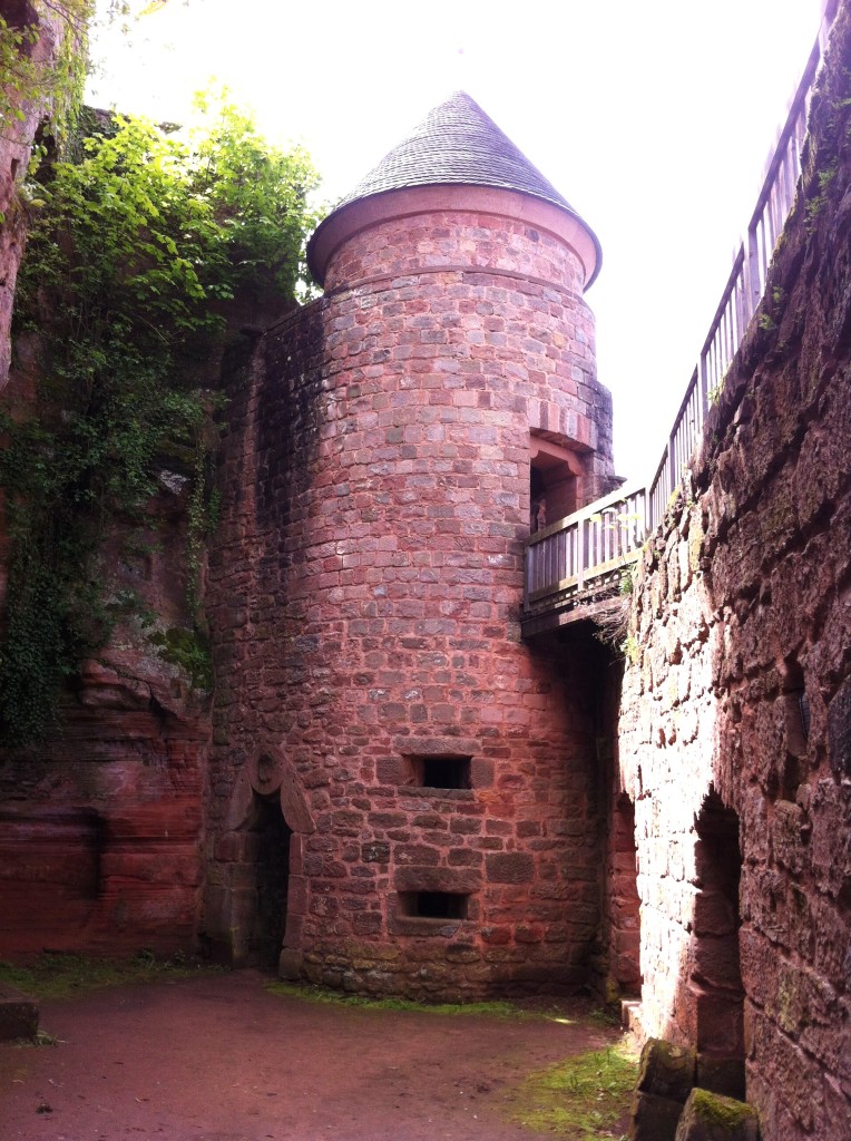 Nanstein Castle tower