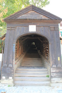 Sighişoara Romania 1642 Staircase