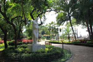 Malecon Park Statue Guayaquil Ecuador