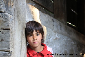 boy in Sighişoara Romania