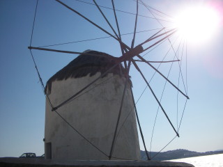 Mykonos windmill
