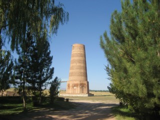Burana Tower entrance