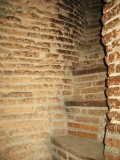 Balbals cemetery staircase kyrgyzstan