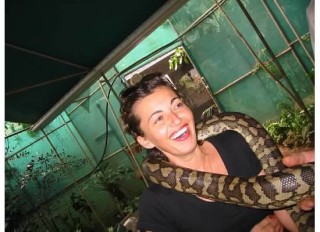 rockhampton zoo miha and python
