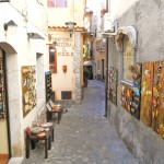 Castelmola, street