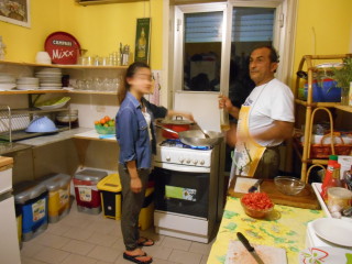 Italian cooking class gianni house