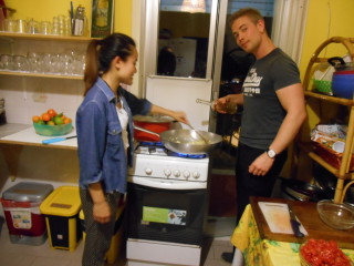 Italian cooking class gianni house