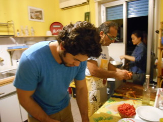 Italian cooking class gianni house