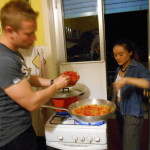 Italian Cooking Students at Gianni House