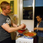 Italian Cooking Students at Gianni House