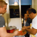 Italian Cooking Students at Gianni House