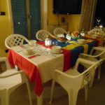 Gianni House table set