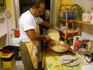 Italian cooking class gianni house