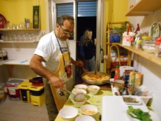 Italian cooking class gianni house