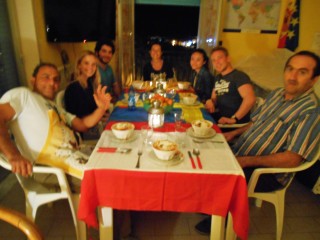Pasta Party at Gianni House