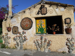 Artist store on the way to Castelmola