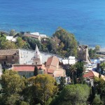 On the way to Madonna della Rocca Castelmola