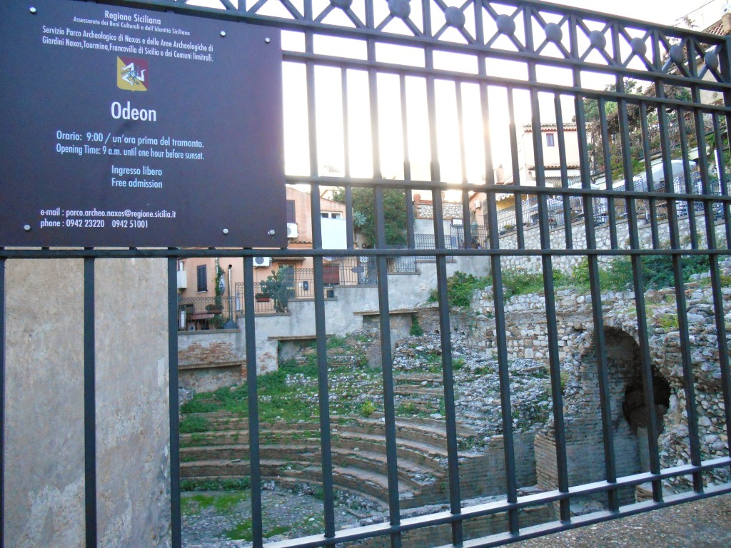 Roman Odeon in Taormina