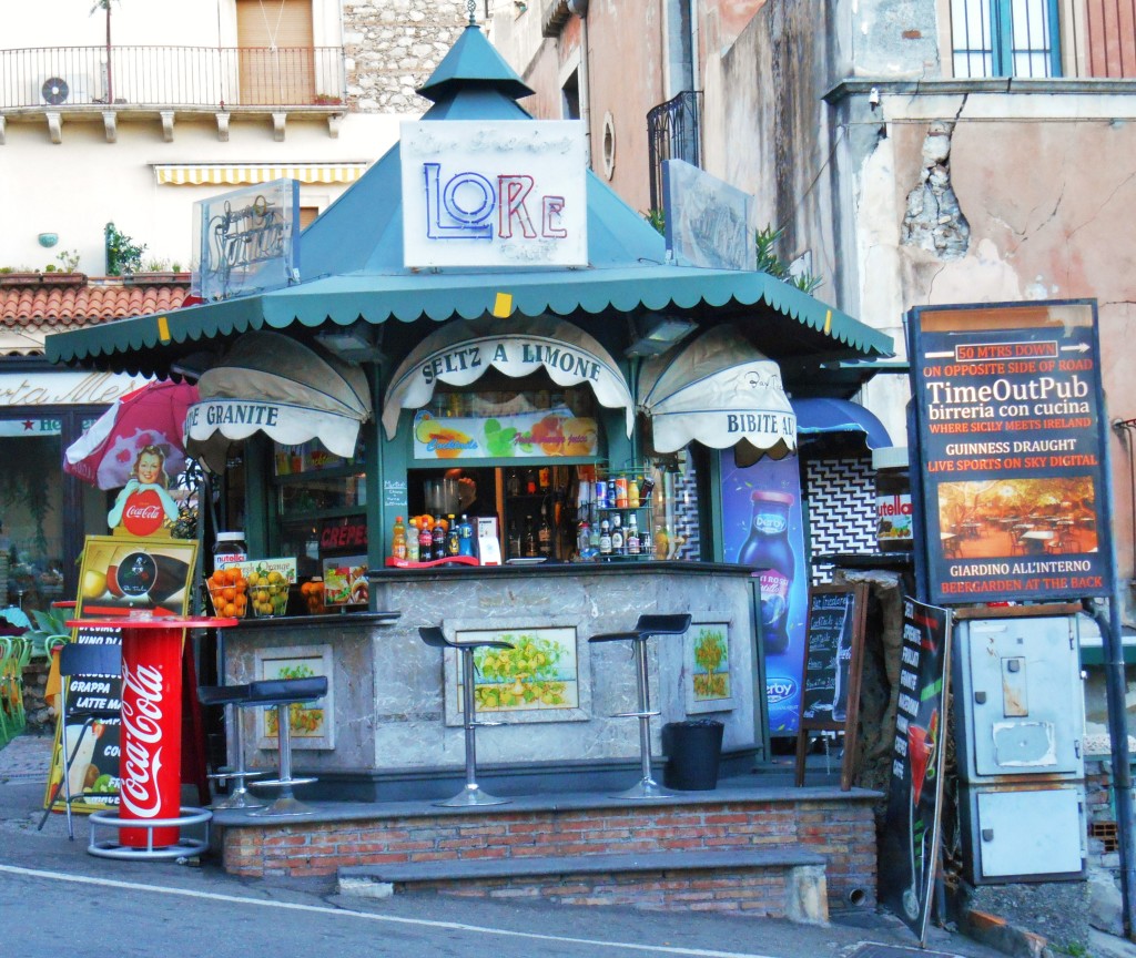 Street store in Taormina