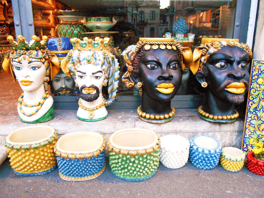 Taormina ceramic store