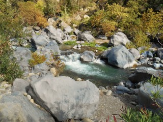 Alcantara Gorge- by the river