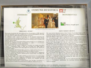 Savoca-panel in front of the church in "The Godfather" movie