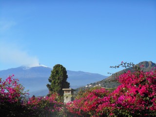 View of Etna from Castelmola