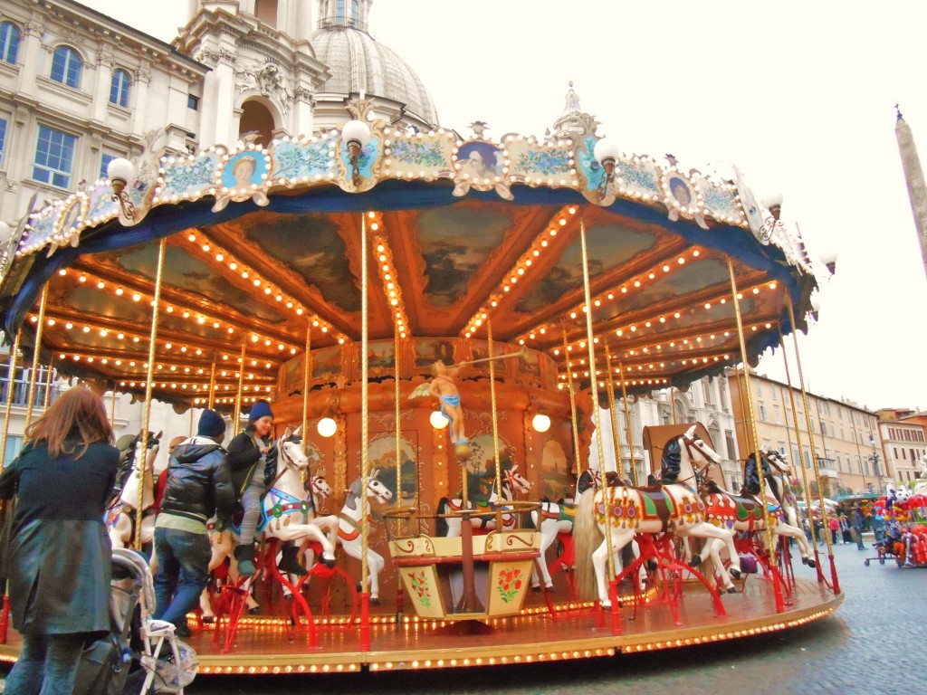 Rome, Piazza Navona ready for Christmas