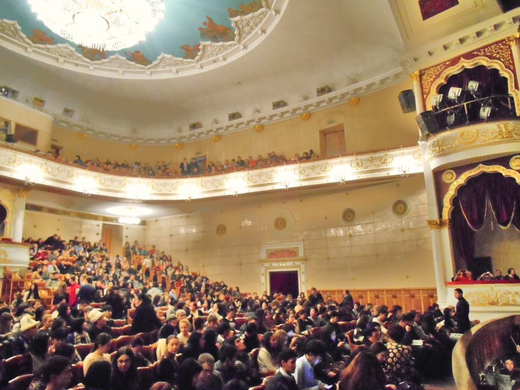 Kyrgyz Opera and Ballet Theatre in Bishkek, Kyrgyzstan