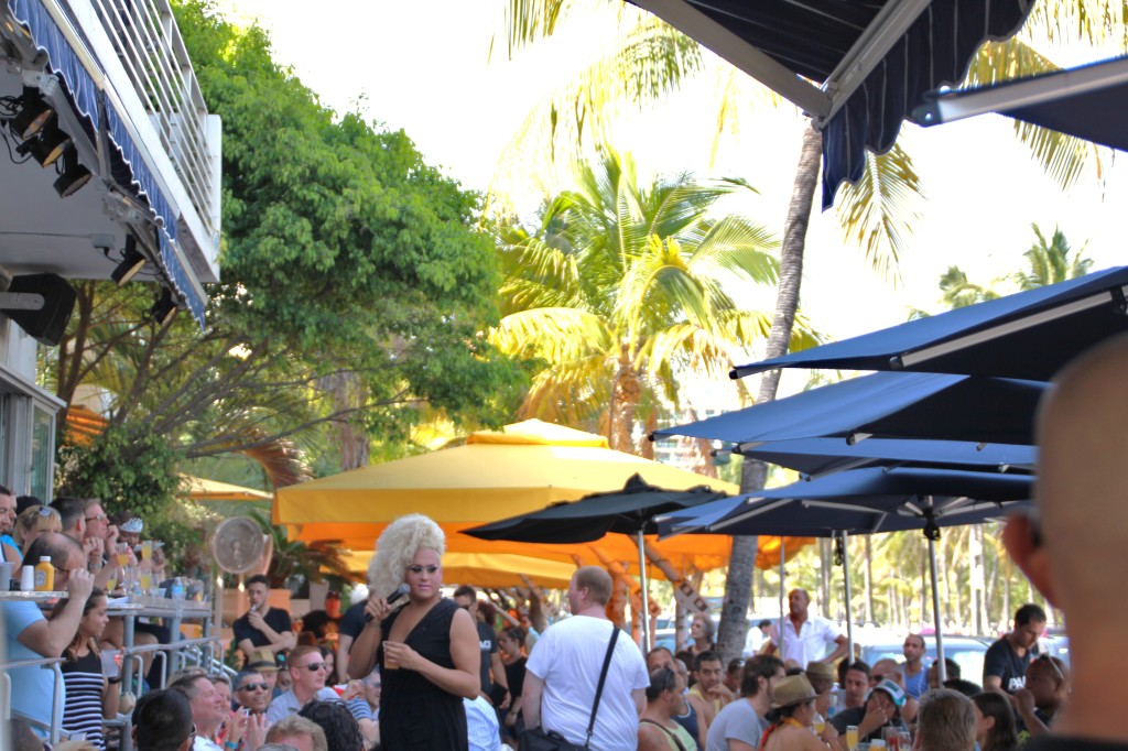 On Ocean Drive, South Miami Beach