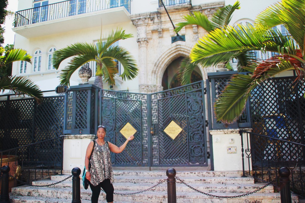 On Ocean Drive, South Miami Beach, Yvonne by Versace's house