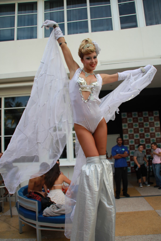 Ocean Drive, South Miami Beach entertainer