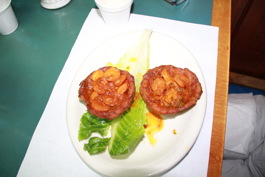 Food in a Little Havana restaurant
