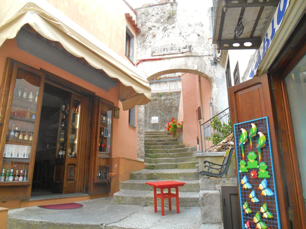 Charm of Maratea walkways