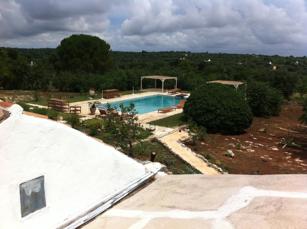 Masseria Genovese- the pool