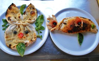 Pizza at Agriturismo L'Arca