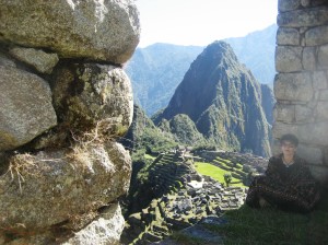 View to Machu Picchu
