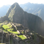View from Above Machu Picchu