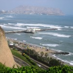 Lima Peru coastline