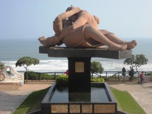 Public Lovers in Lima Peru