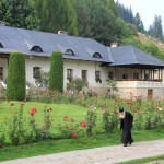 Romanian Monasteries: Monk at Putna