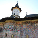 Hand Painted Monastery Northern Romania