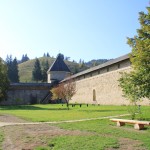 Romanian Monasteries: Sucevița Courtyard