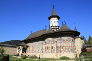 Romanian Hand Painted Monastery