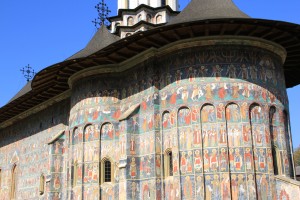 Fresco on Romanian Monasteries