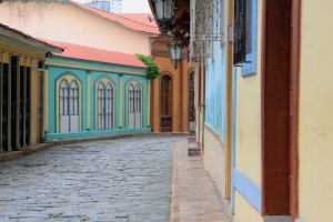 A Colonial Street in Guayaquil