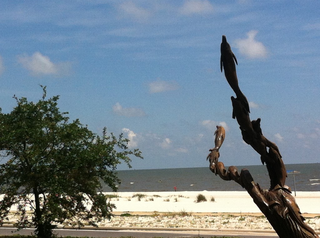 Beach Across from Hotel Biloxi