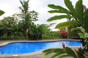 secluded pool volcano lodge costa rica